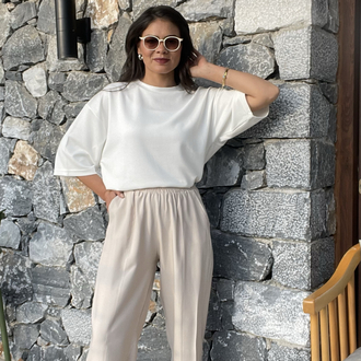 Gabardin Modal karışımlı pantolon
