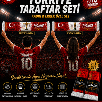  2026 Dünya Kupası Türkiye Taraftar Seti 