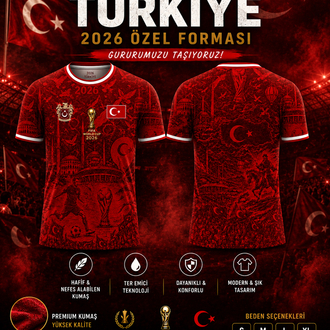 2026 Dünya Kupası Özel Forma 2’li Set