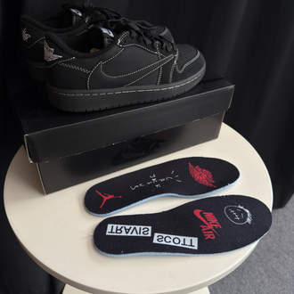 Travis Scott x Air Jordan 1 Low “Black/Phantom”