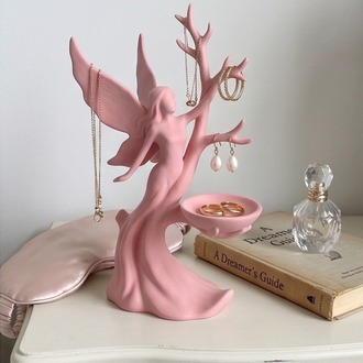 Fairy Tree Dekoratif Takı Standı - Kolye, Küpe ve Yüzük Düzenleyici