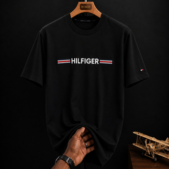Tommy Siyah Premium T-shirt