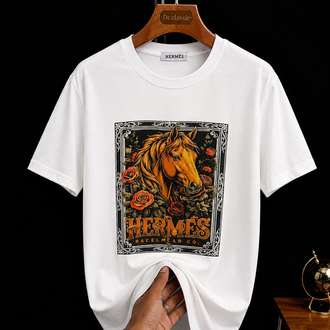 Hermes Beyaz Premium T-shirt