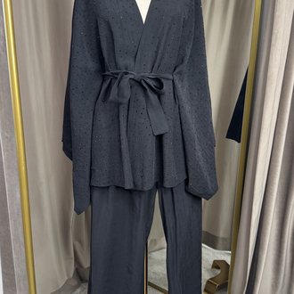Taşlı kimono takım