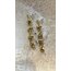 Çelik knot chain küpe
