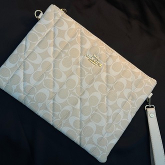 Coach Quilted Clutch