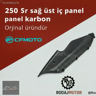 CF MOTO 250 SR SAĞ ÜST İÇ PANEL KARBON
