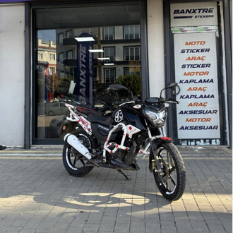 TVS RAİDER 125 CC ÖN ARKA KORUMA DEMİRİ SET 