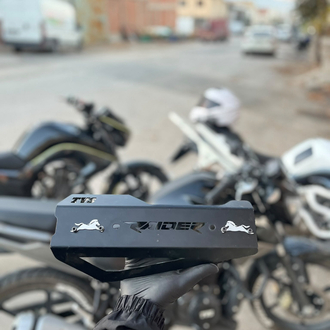 TVS RAİDER ÖZEL ÜRETİM EGSOZ KORUMA SİYAH