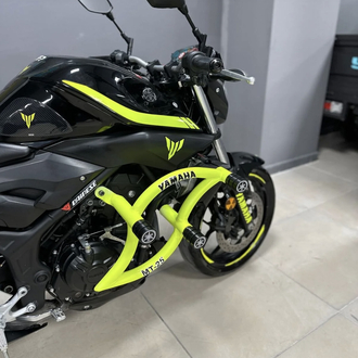 YAMAHA MT 25 ÖZEL ÜRETİM 3 TAKOZLU ÖN KORUMA DEMİRİ 