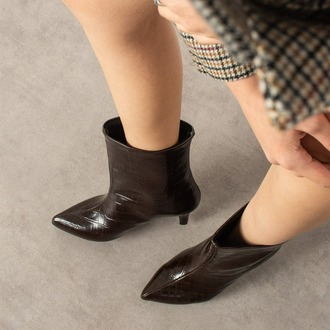 Kısa Kroko 5 CM Çizme