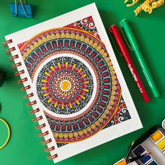 MANDALA RÜYASI KOLEKSİYONU / KIRMIZI MANDALA (ÖZEL SERİ - SINIRLI SAYIDA)