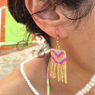 Island Color Earring