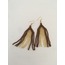 Golden Coffee Earring 