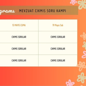 MEVZUAT-ANAYASA ÇIKMIŞ SORU KAMPI (KAYITTAN)