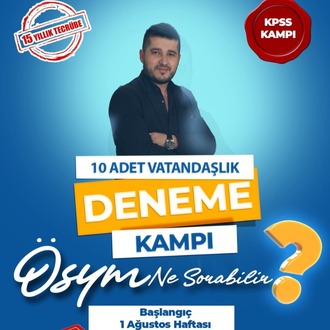 VATANDAŞLIK DENEME SINAVI KAMPI (CANLI)