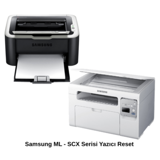 Samsung ML - SCX Serisi Yazıcı Reset