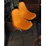 1977 Pollak, Orly Chair, Turuncu Sandalye 