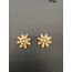 Taşlı Broş 50li Paket Gold Renk
