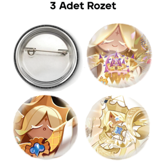 Cookie Run Kingdom Rozet Seti