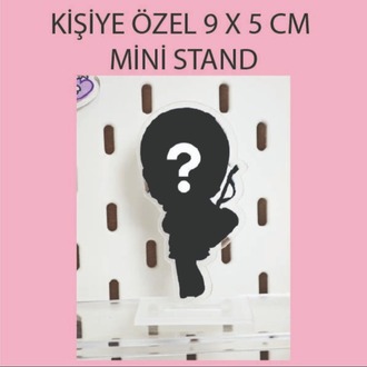 Kişiye Özel Mini Akrilik Stand