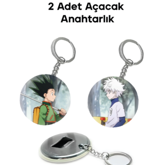 Hunter x Hunter Açacak Anahtarlık Seti 