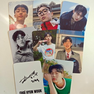 Choi Hyun Wook Photo Card Seti (Fanmade) ( KDrama)