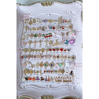 Charm Çengelli İğne Charm (Kişiselleştirilebilir)