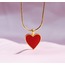 Red Heart Kolye
