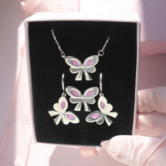 Clove Set (Kolye,Küpe,Yüzük)