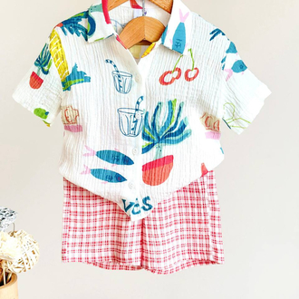 Yeni Sezon Unisex Summer Enjoy Takım