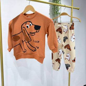 Dog Baskılı Alt Üst Takım