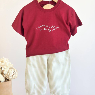 %100 Pamuk Unisex Date Takım