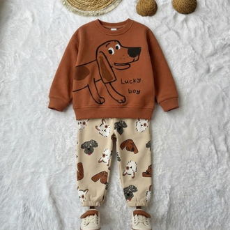 Dog Baskılı Alt Üst Takım