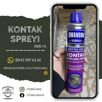 Swanson Kontak Temizlik Spreyi 400 ML