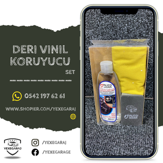 Deri Vinil Koruyucu Set