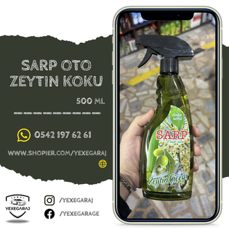 Sarp Oto ve Ortam Kokuları 500 ML