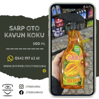 Sarp Oto ve Ortam Kokuları 500 ML