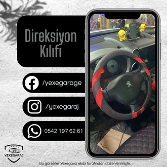 Geçmeli Direksiyon Kılıfı