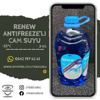 Renew Antifrizli Cam Suyu 3 KG