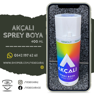 Akçalı Sprey Boya 400 ML