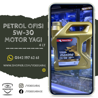 Petrol Ofisi Maxima 5W/30 Motor Yağı 4 KG