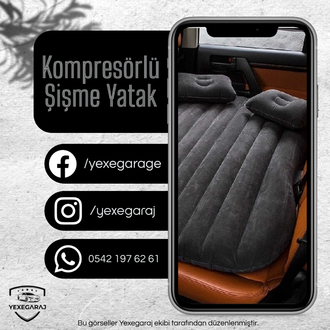 Kompresörlü Şişme Yatak Seti