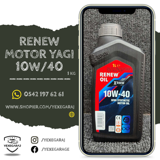 Renew 10W/40 Motor Yağı 1 KG