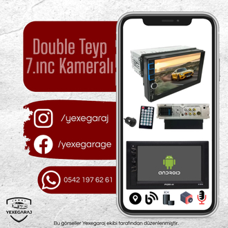 Double Teyp 7 Inc Kameralı
