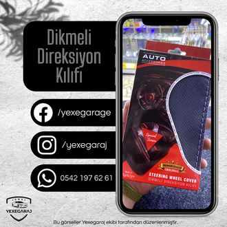 Dikmeli Direksiyon Kılıfı