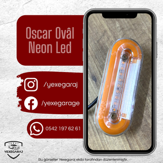 Oscar Ovâl Neon Led Çift