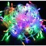 10 Metre 100 Ampüllü renkli led 8 Kademeli