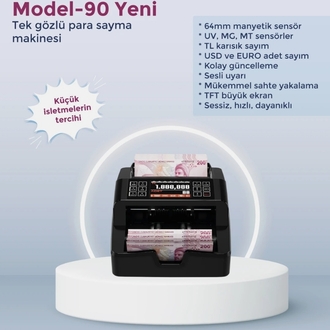 plus 90 model para sayma makinesi 