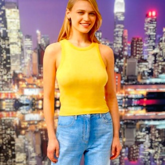 “Neon Glow Crop | Enerjini Yansıt!”